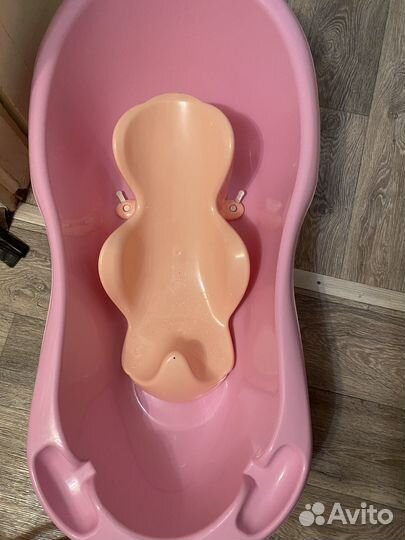 Ванночка для купания с горкой