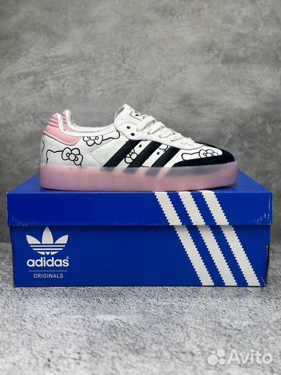 Кроссовки Adidas Samba Hello Kitty