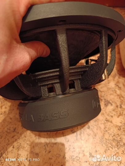 Субуферы 2/12 kicx rms1200 моноблок 1.2600