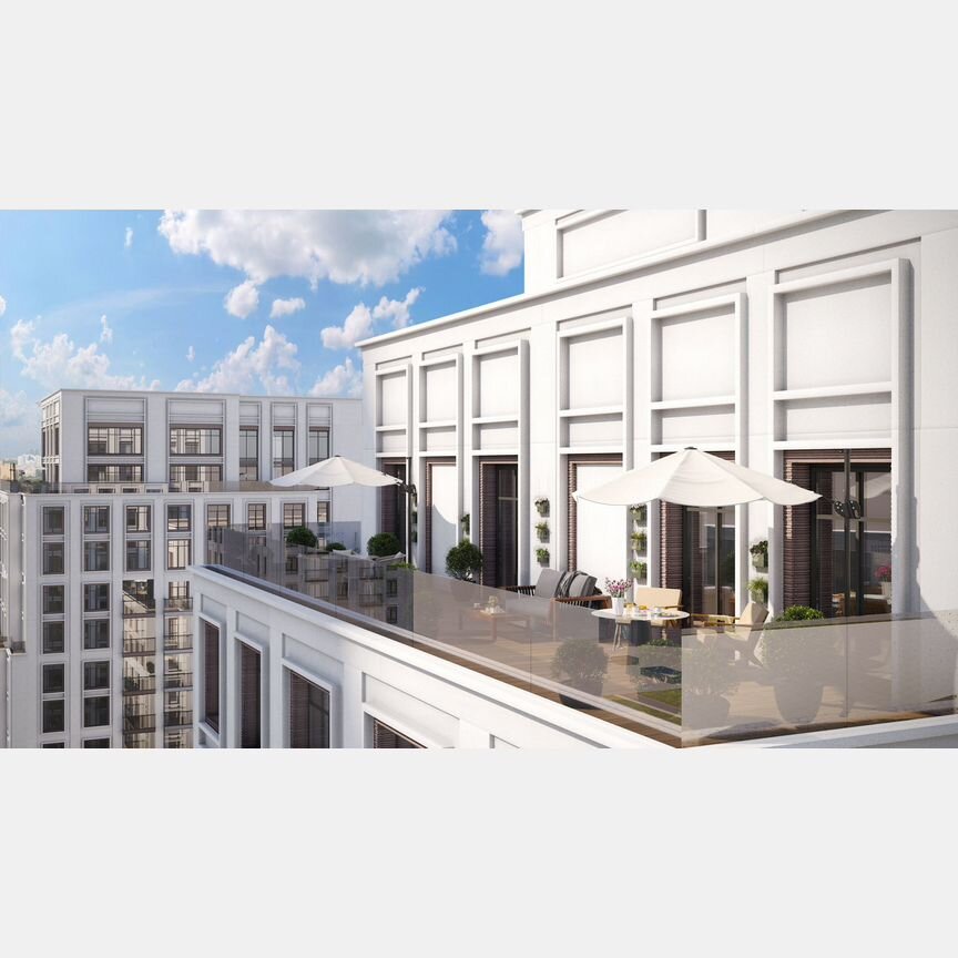 2-к. квартира, 68,3 м², 21/27 эт.