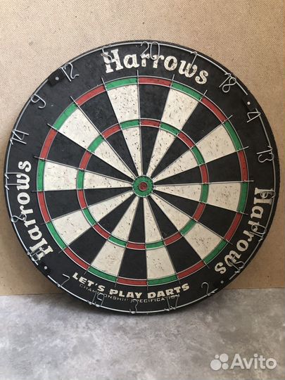 Дартс Harrows + дротики метал