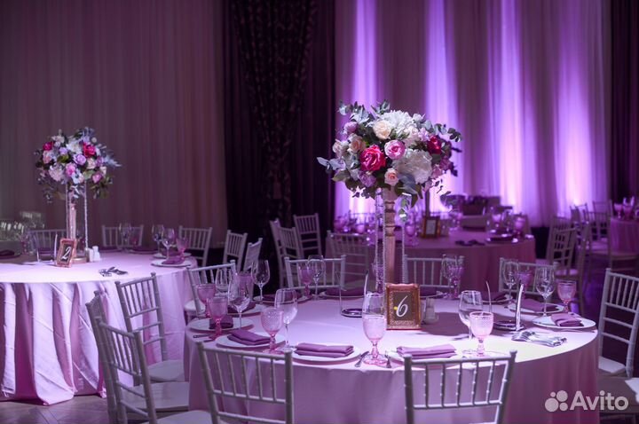 Свет на свадьбу, аренда светового оборудования