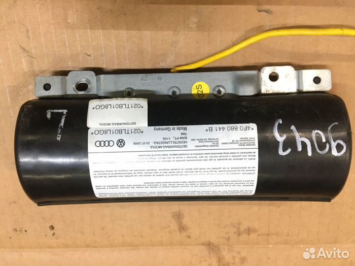 Подушка безопасности задняя в сиденье Audi A6 C6