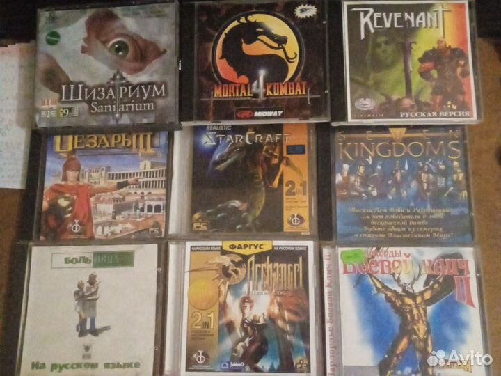 Игры для пк (сд диски)
