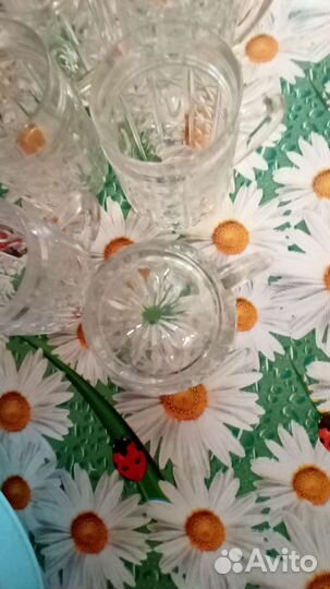 Пивные кружки СССР хрустальные