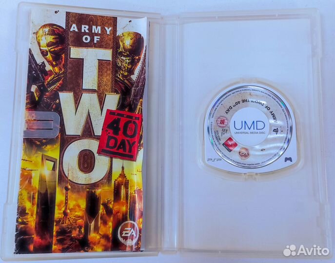 PSP Army Of Two The 40 Days б/у с гарантией