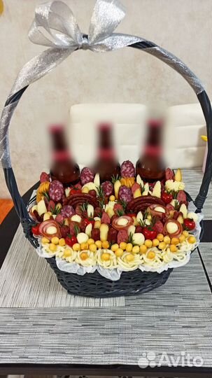 Съедобные букеты для мужчин