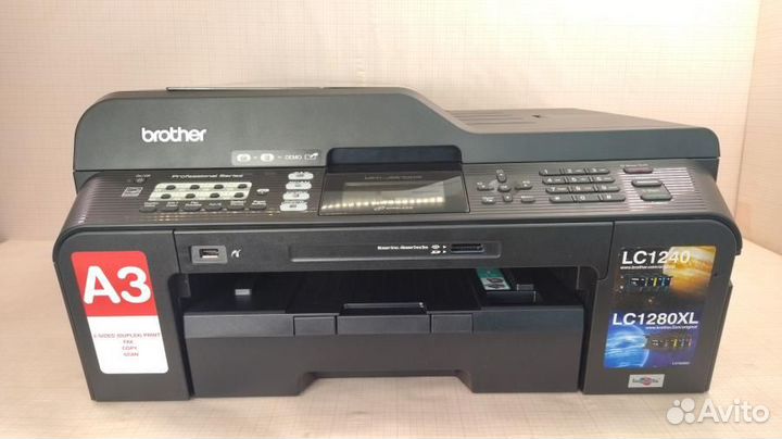 Мфу brother MFC-J6510DW, печатает пустой лист