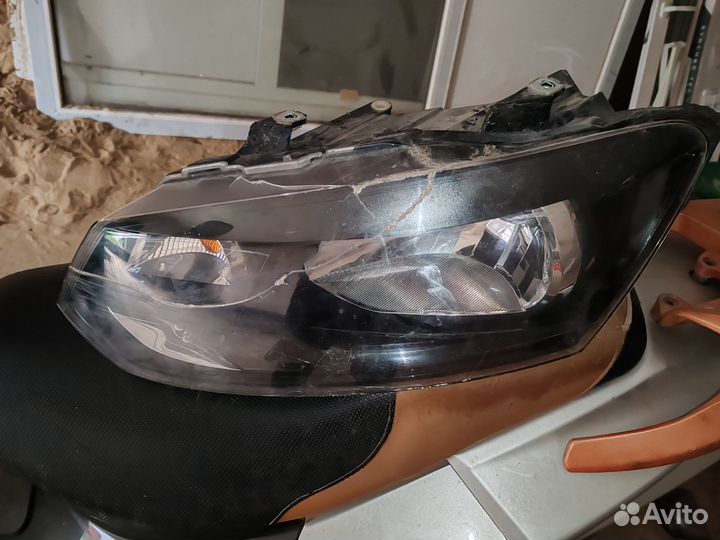 Фары на volkswagen polo седан