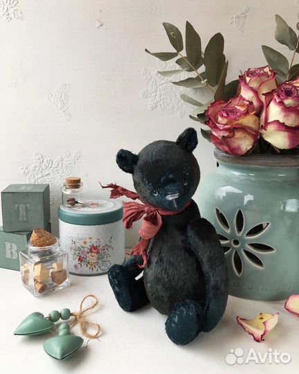 Мишка тедди ручной работы