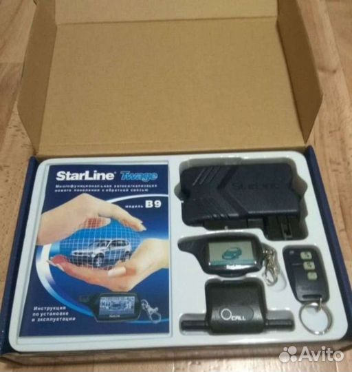 Сигнализация Starline b9 (автозапуск)