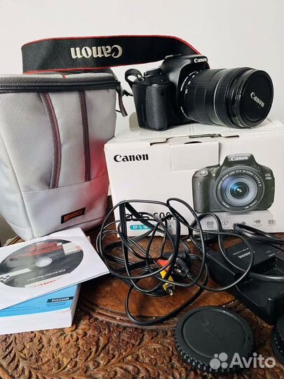 Зеркальный фотоаппарат canon 600d