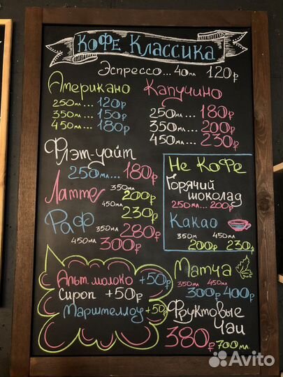 Роспись меловых досок