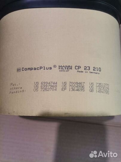 Воздушный фильтр CP 23 210 для caterpillar