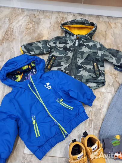 Фирменная одежда для мальчика 9-12 месяцев