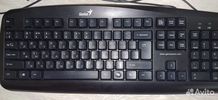 Мембранная клавиатура Genius KB-110 (PS/2)