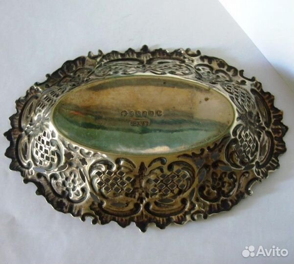 Вазочка - посеребренная