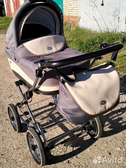Детские коляски 2 в 1 с большими колесами