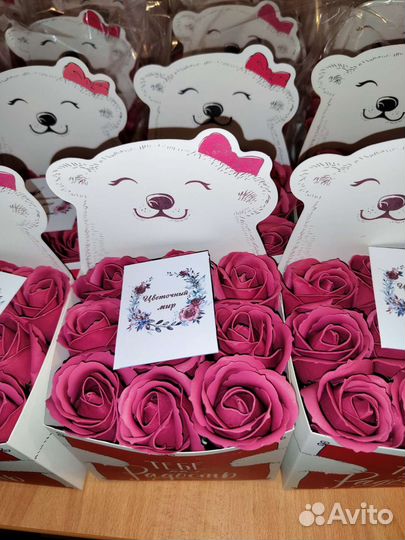 Букет из мыла