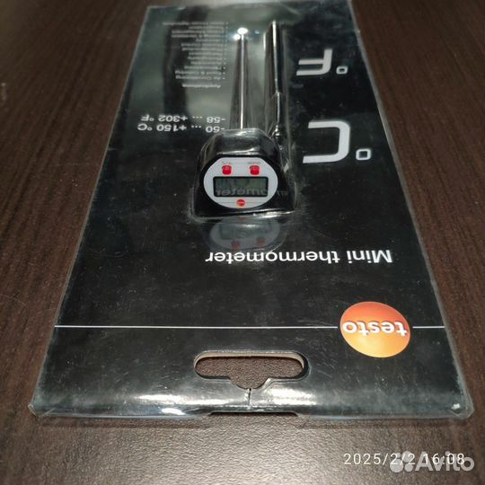 Электронный термометр с щупом