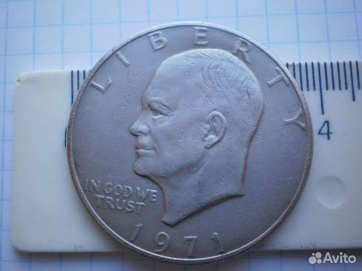 Монеты США в коллекцию Эйзенхауэр Колокол 1976