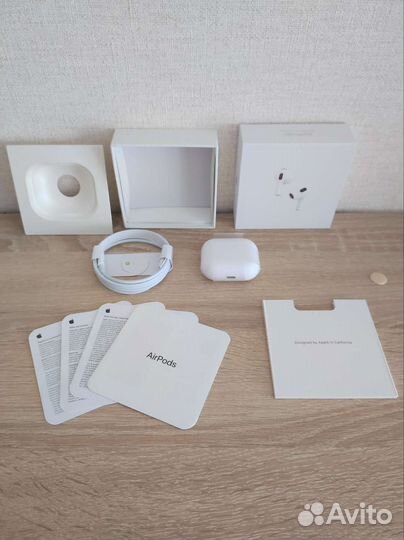 Наушники Apple Airpods 3 1:1 +чехол в подарок