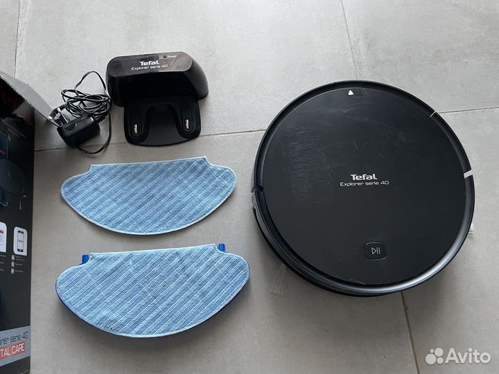 Робот пылесос моющий tefal