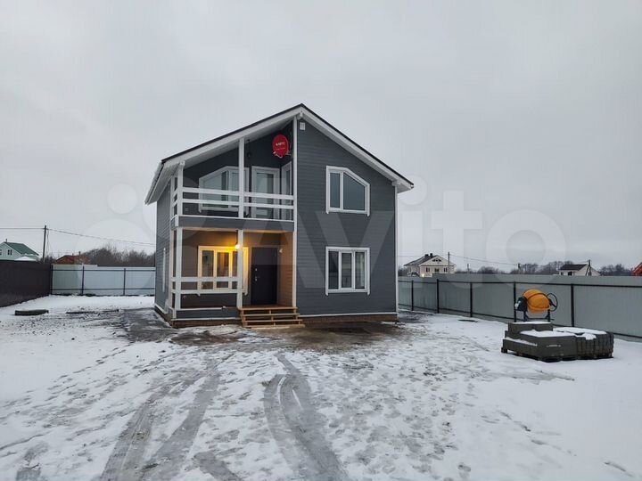 Коттедж 130 м² на участке 6 сот.