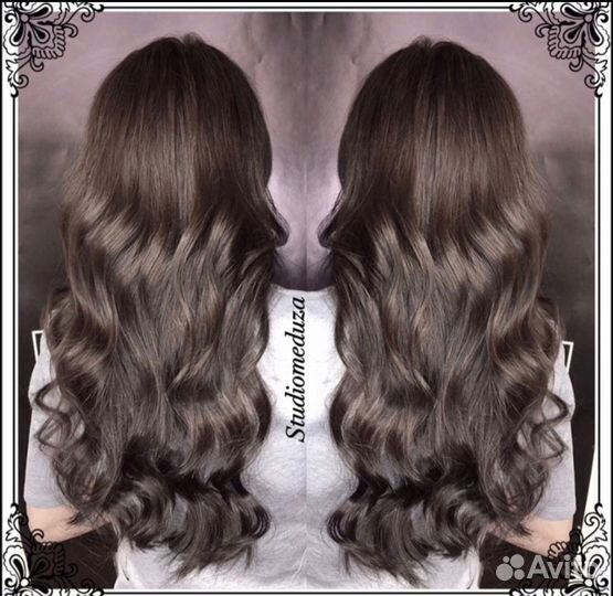 Наращивание натуральных волос