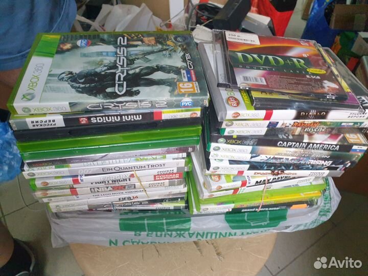 Диски для XBox 360 не лицензия