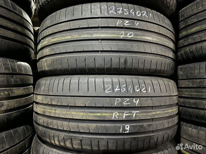 Pirelli P Zero PZ4 275/40 R21 и 315/35 R21