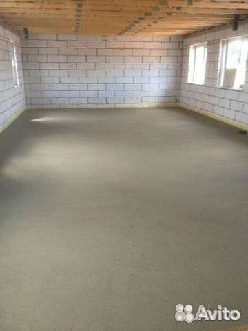 Полусухая стяжка пола