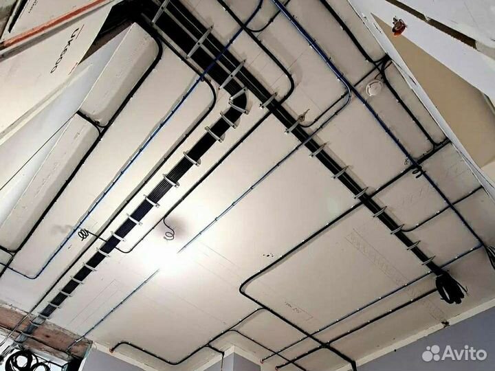 Электрик, услуги электрика, электромонтаж под ключ