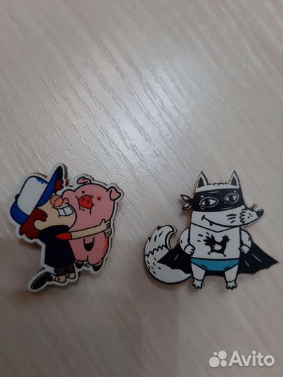 Значки с аниме