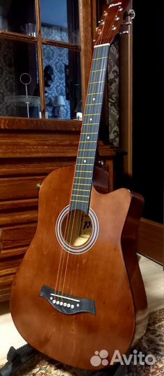 Гитара фолк» (38 дюймов) с вырезом