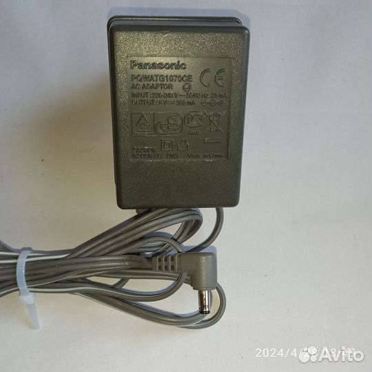 Адаптер, блок питания 5, 6, 7.5, 9V