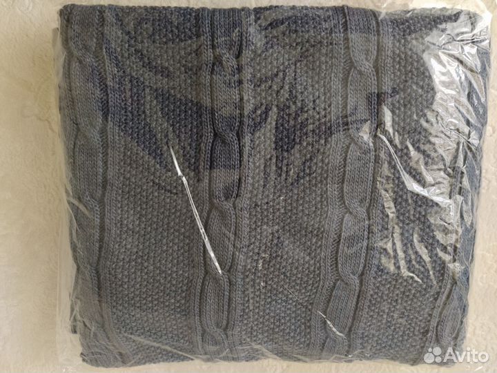 Плед вязаный