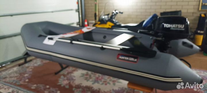 Комплект Хантер 320 4х тактный мотор Тахатсу 5