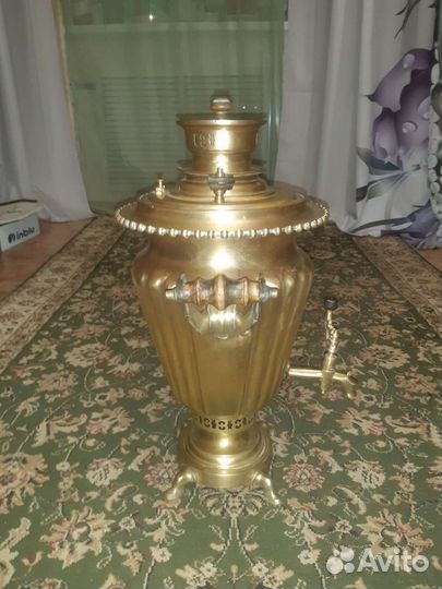 Самовар на дровах царский