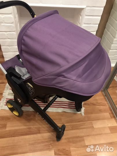 Коляска автолюлька на колесах