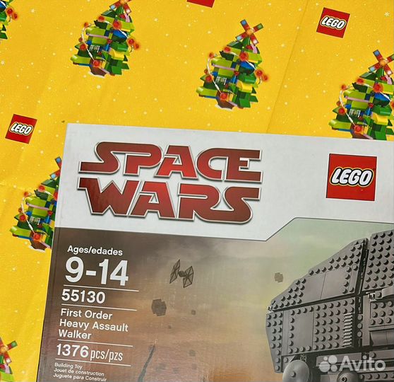 Lego Star Wars 75189Штурмовой шагоход
