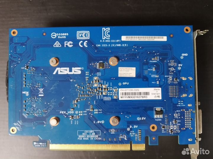 Видеокарта GT1030 2gb gddr5