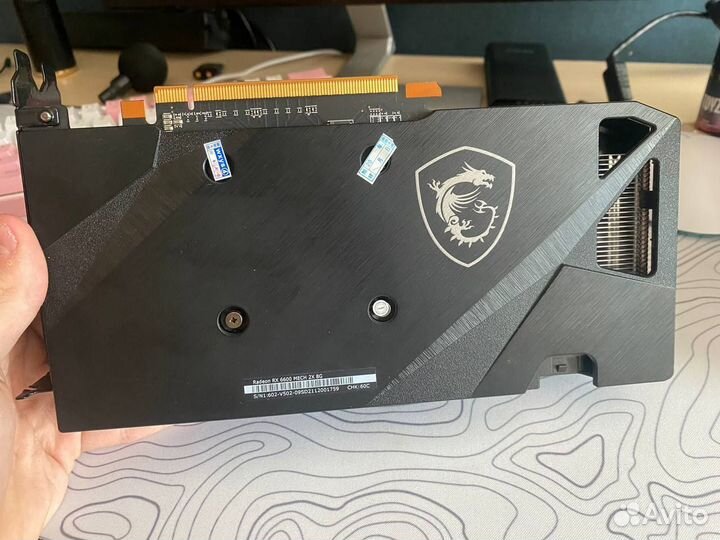 Видеокарта msi rx 6600 mech