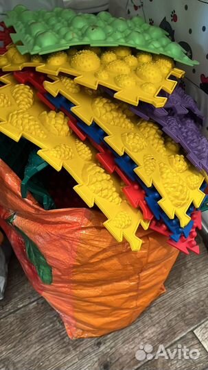 Орто коврики резиновые много