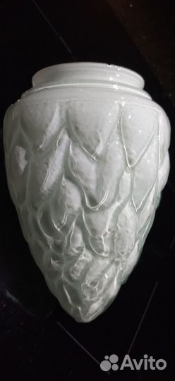 Плафон шишка молочное стекло сталинский ампир., СС