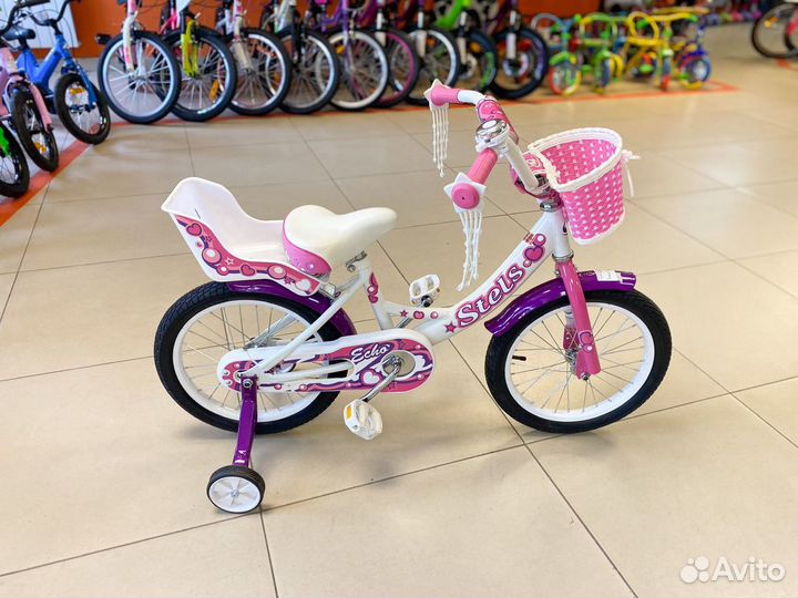 Велосипед детский Stels Echo 16, от 3 лет
