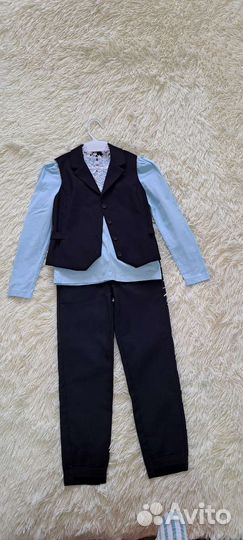 Жилетка школьная для девочки 122 128см