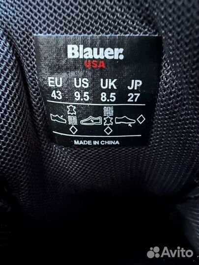 Кроссовки Blauer USA 40 - 45 размеры