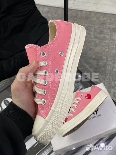 Кеды Converse CDG Play розовые