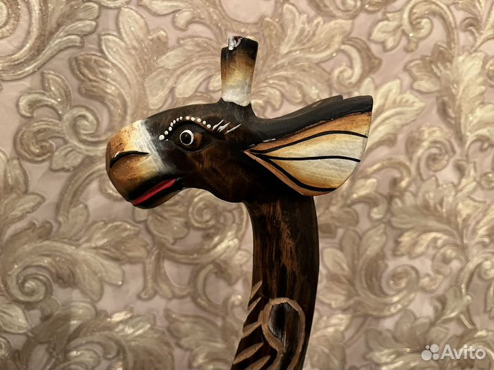 Фигуры напольные деревянные жираф